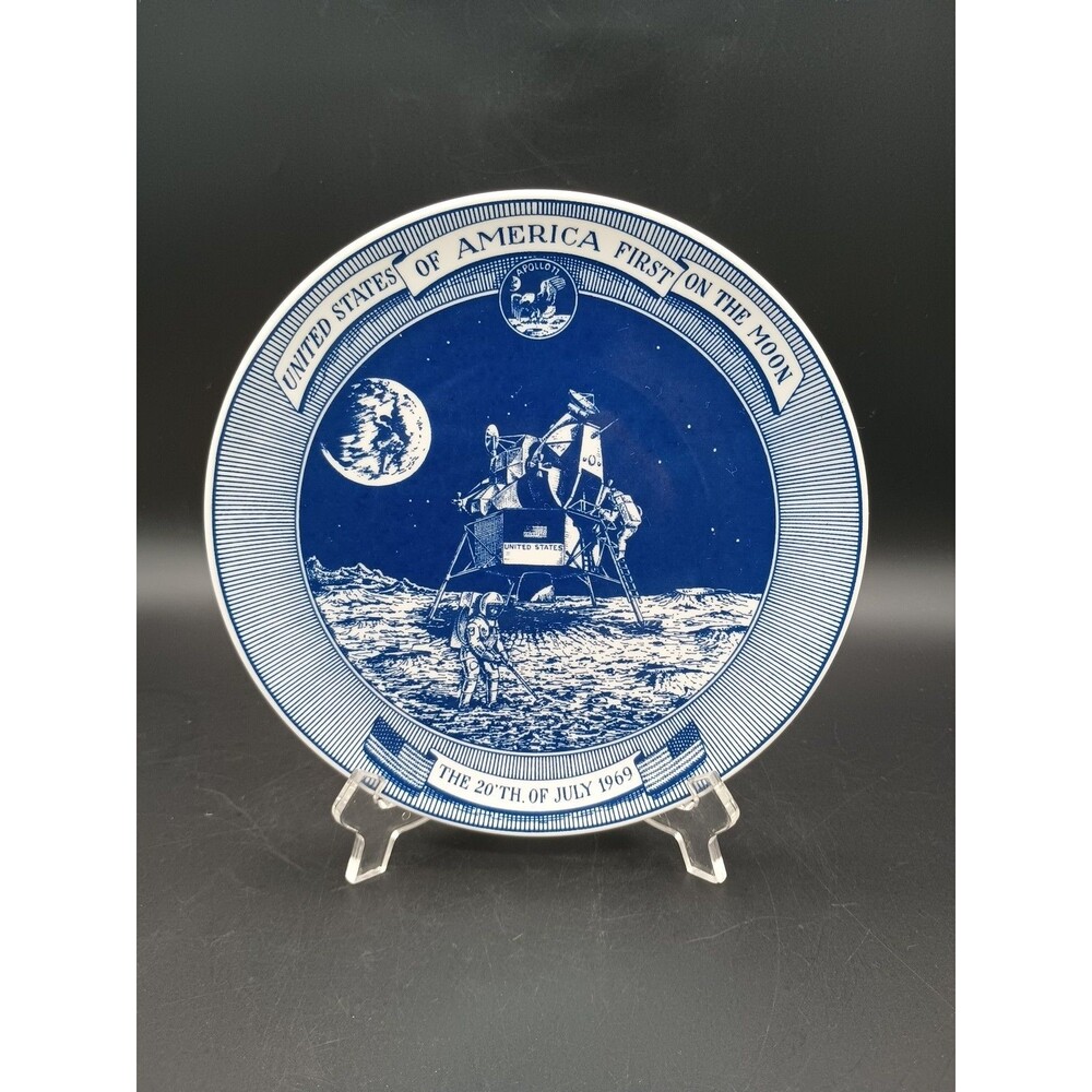 Lund & Clausen USA First On Moon 1969 Astronauts Apollo 11